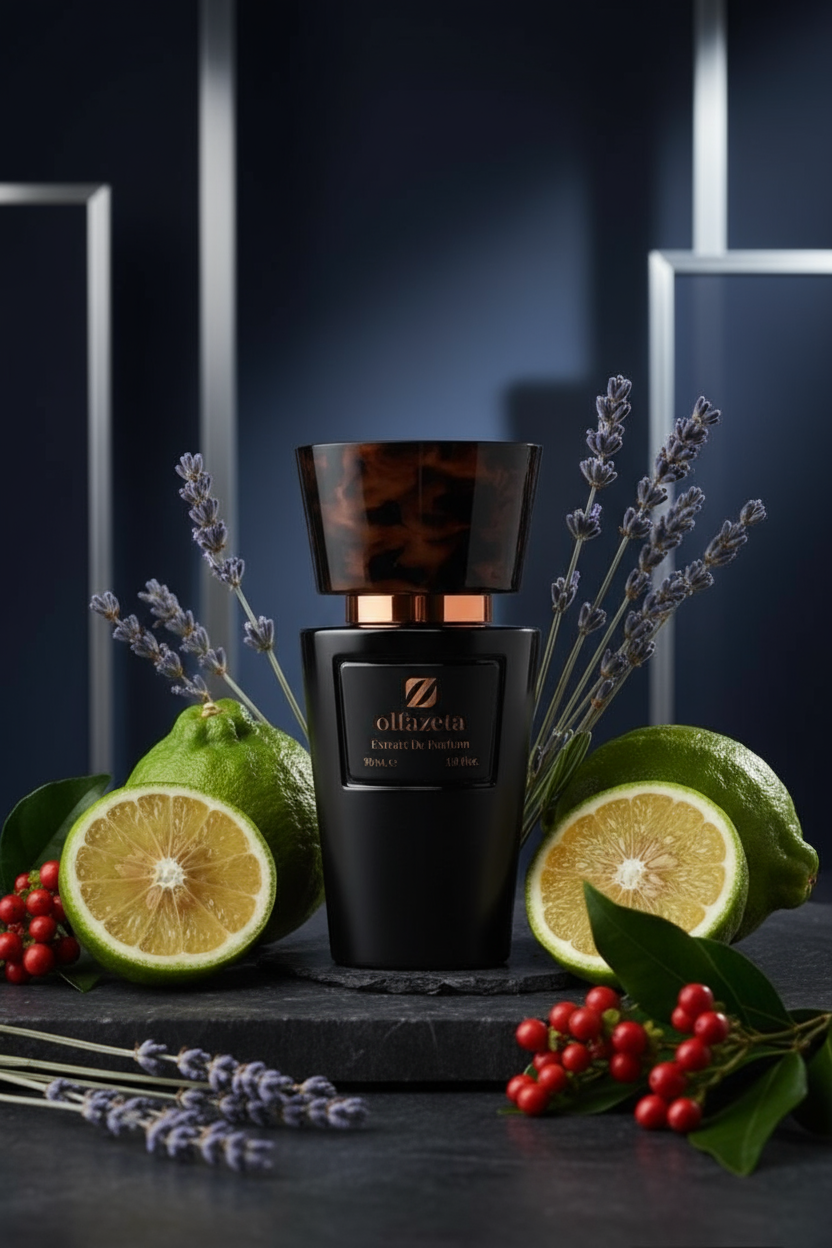 Chogan 094 with Masculine Botanical Background