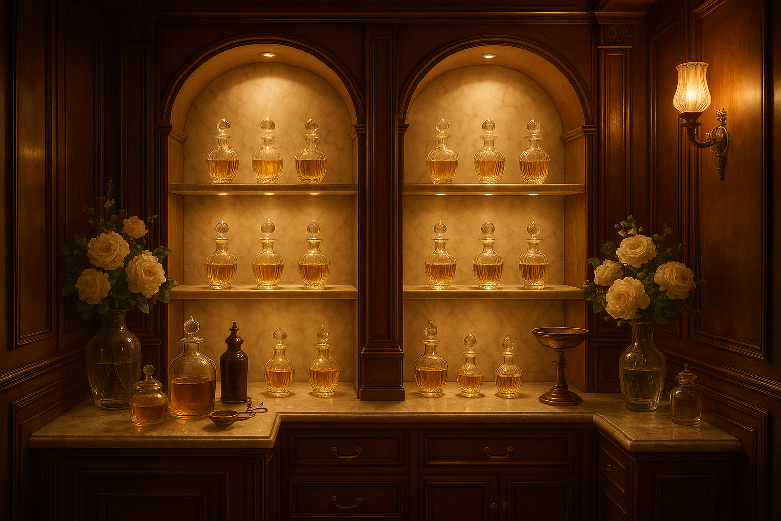 scent house background